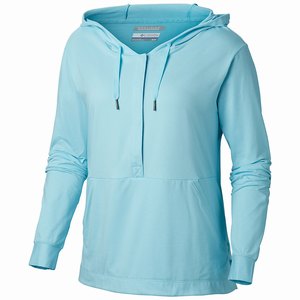 Columbia PFG Reel Relaxed™ Hoodie Dam Blå (VTWQS8319)